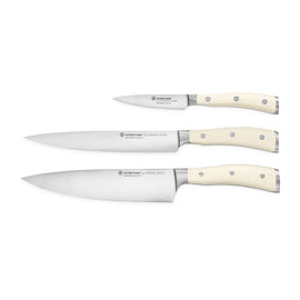 Wusthof - Classic Ikon Knife set 3-piece Wusthof - Classic Ikon Messenset 3-delig Messenset Wusthof