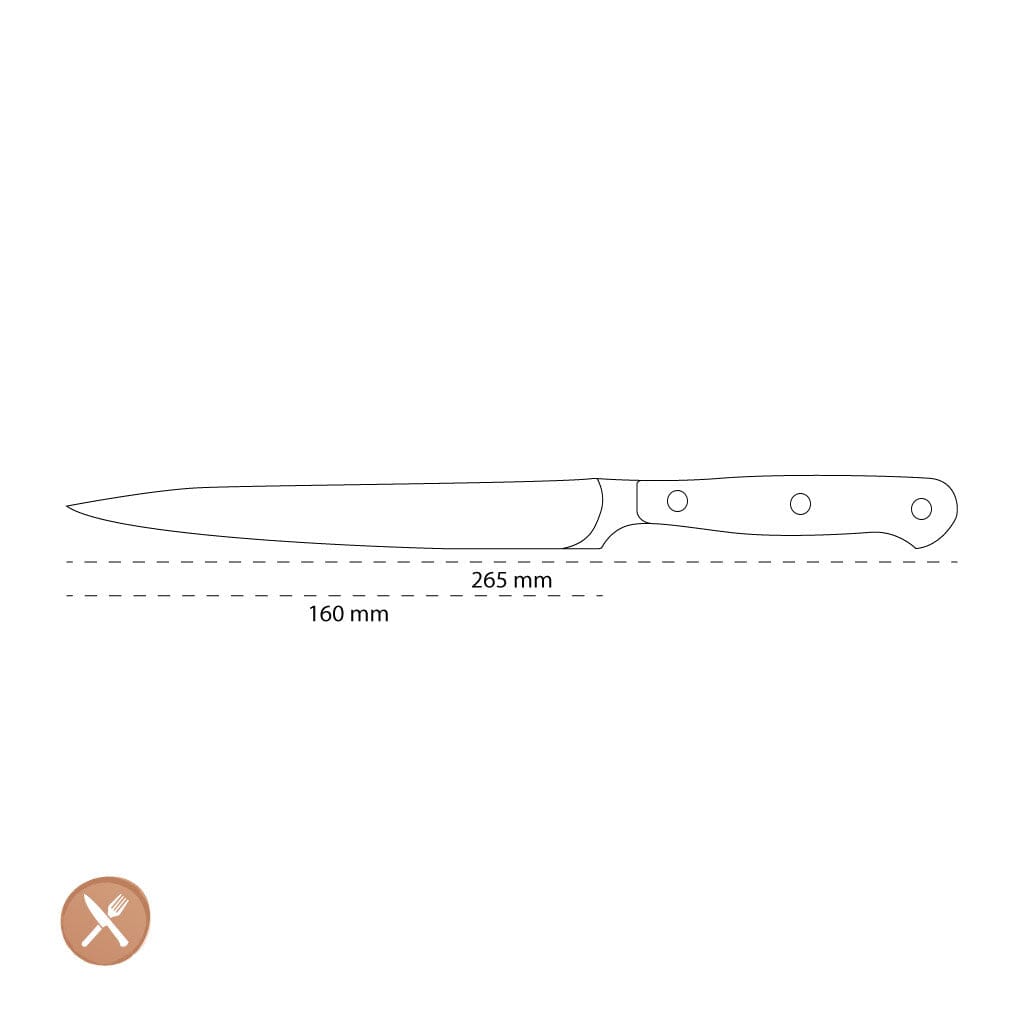 Wusthof - Classic Visfileermes 16 cm Visfileermes Wusthof