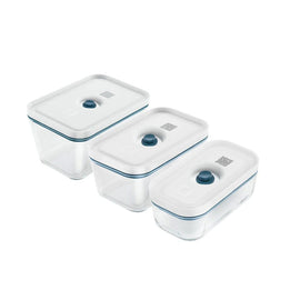 Zwilling - Fresh & Save Set storage boxes S/M/L glass Zwilling - Fresh & Save Set bewaarboxen S/M/L glas Zwilling