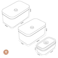 Zwilling - Fresh & Save Set bewaarboxen S/M/L plastic Zwilling