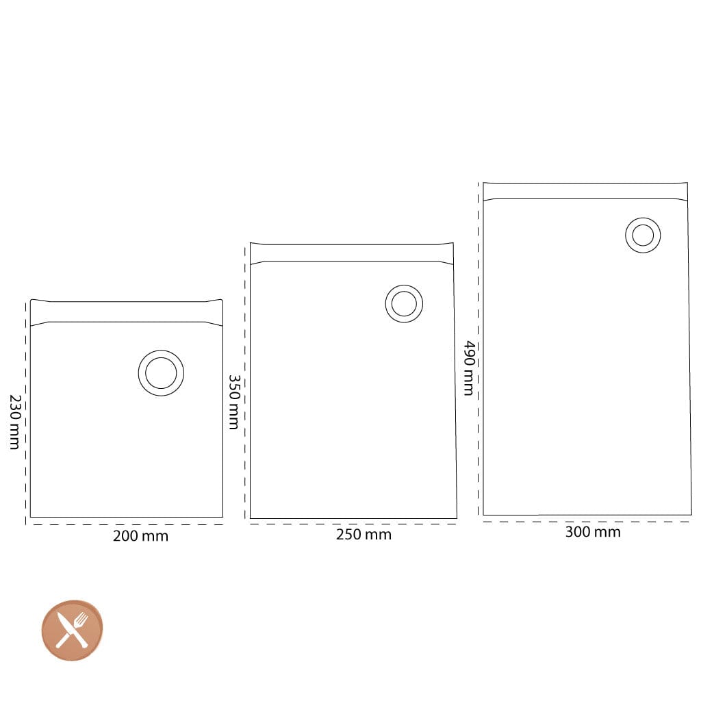 Zwilling - Fresh & Save Vacuümzakken S/M/L - set van 10 Zwilling