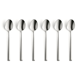 Amefa - Metropole 6 Coffee Spoons - Silver Amefa - Metropole 6 Koffielepels - Zilver Koffielepels Amefa