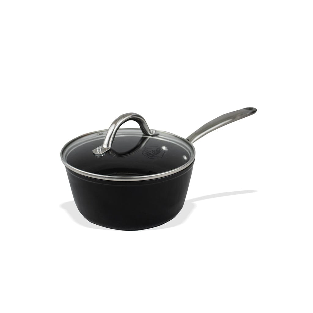 By C&P - Signature Steelpan 18 cm met glazen deksel Steelpan By C&P
