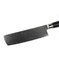 Epoxy Onyx Damascus Nakiri 18 cm Shinrai Japan