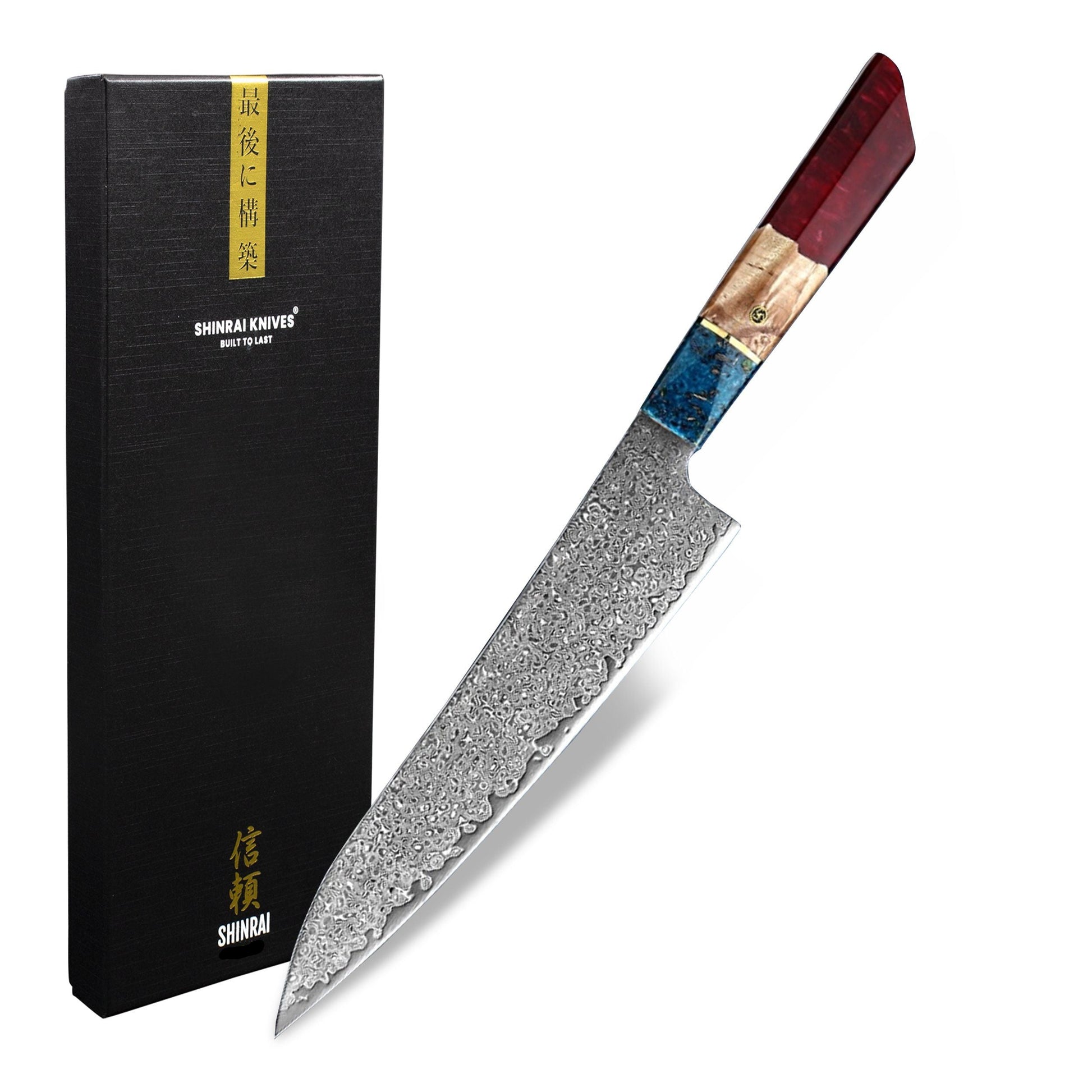 Special Edition - Ruby Epoxy Jewels - Koksmes 23 cm Shinrai Japan