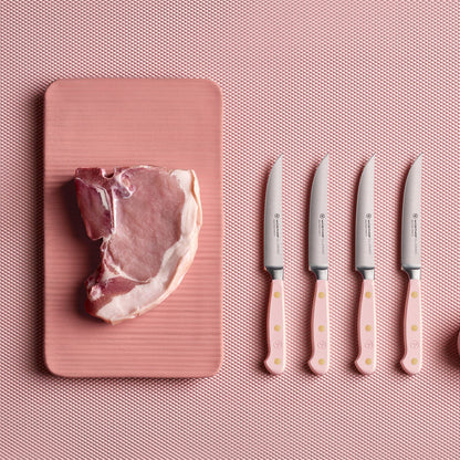 Wusthof - Classic Steak Knife Set 4-piece Pink Himalayan Salt