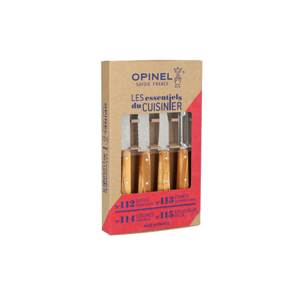 Opinel - Kitchen set 4-piece, Opinel, Les Essentiels Olive