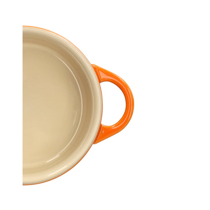 LeCreuset - Mini-Rôti-/ Faitout Orange-rouge 10cm 0.2l