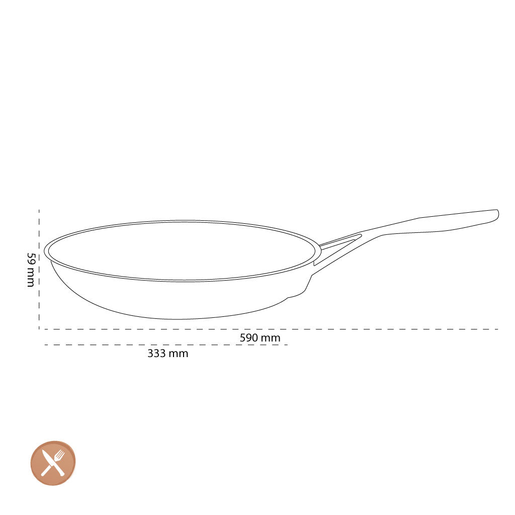 Demeyere - Multiline 7 Frying pan 32 cm