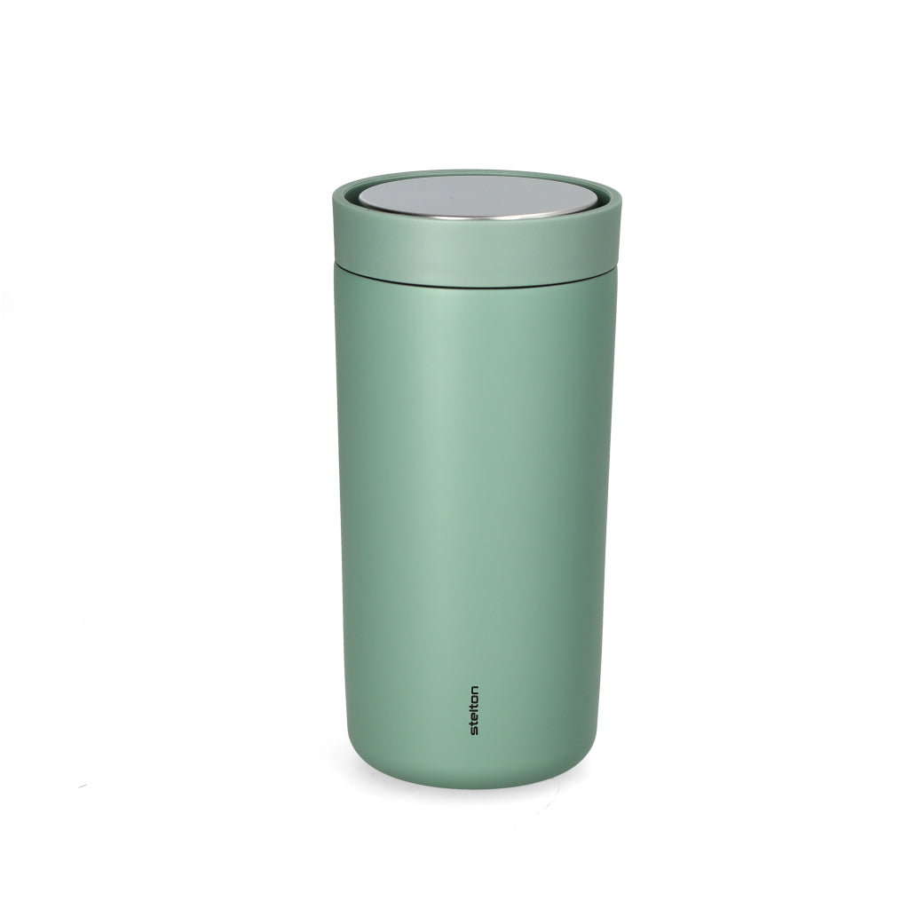 Stelton - To Go Click tasse isotherme sous vide 0,4 l gris poussiéreux