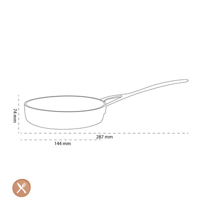 Demeyere - Mini 3 Frying Pan 14 cm