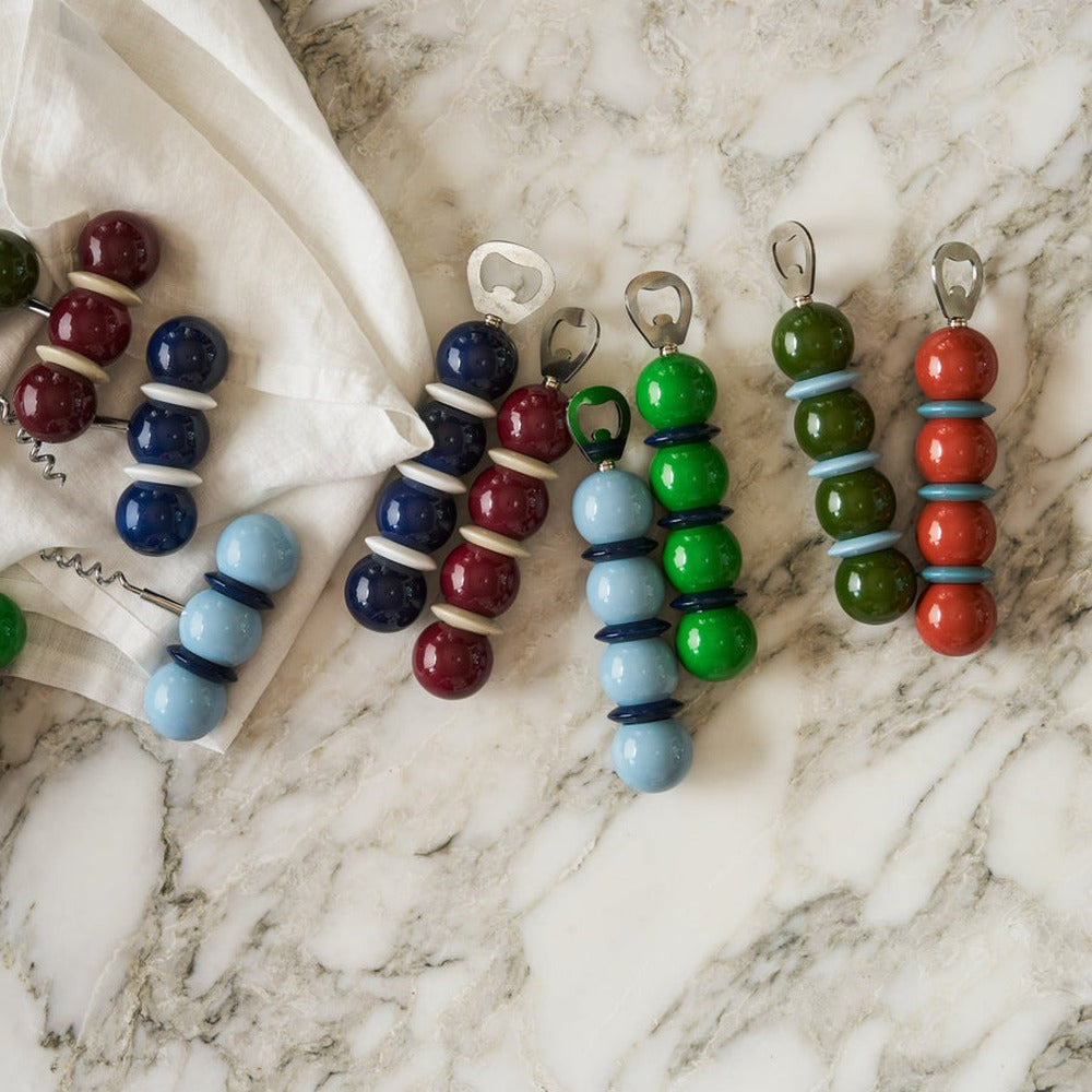 Addison Ross - Bobbin Bottle Opener - Navy & White