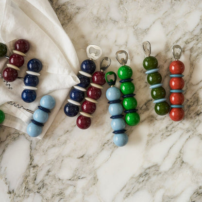 Addison Ross - Bottle Opener Bobbin- Leaf & Navy
