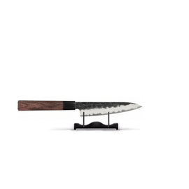 Shinrai Knives - Kurayami Damascus Office knife 13 cm