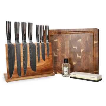 Shinrai Knives - Damascus Print Mega Bundle - All you need