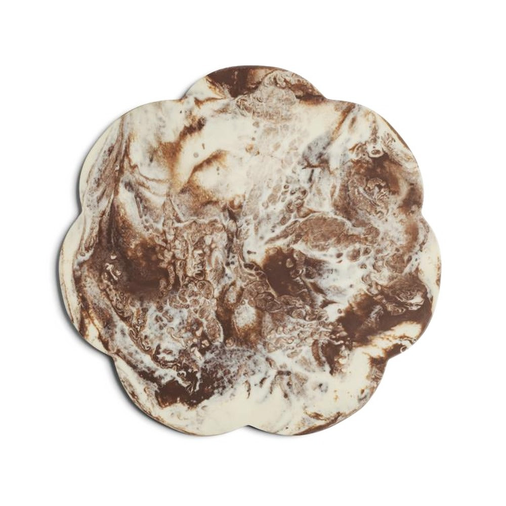 Addison Ross - Serving Board - Scallop Chocolate