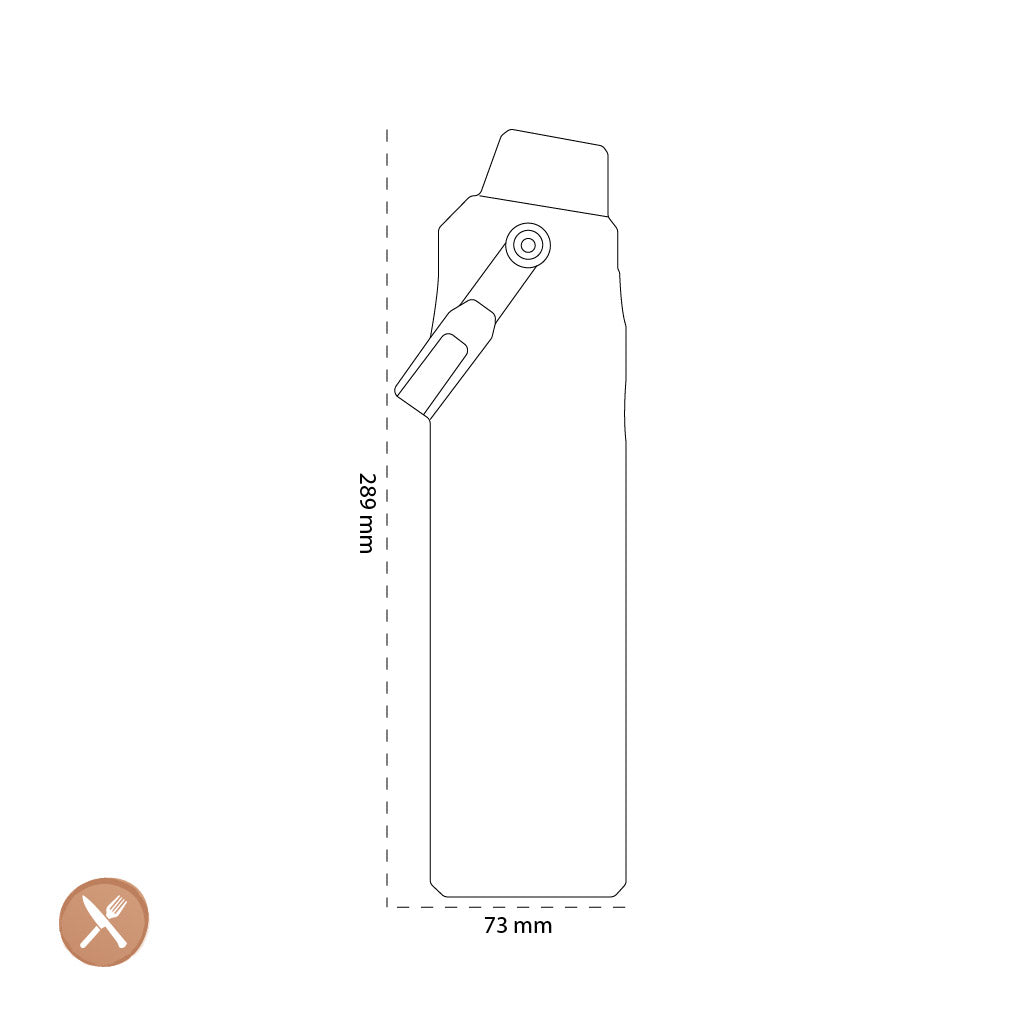 Stanley - La bouteille d'eau AeroLight™ IceFlow™ Fast Flow 0,6L Azure