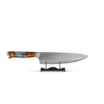 Shinrai Knives - Eclipse Series Damascus Chef's Knife 20 cm