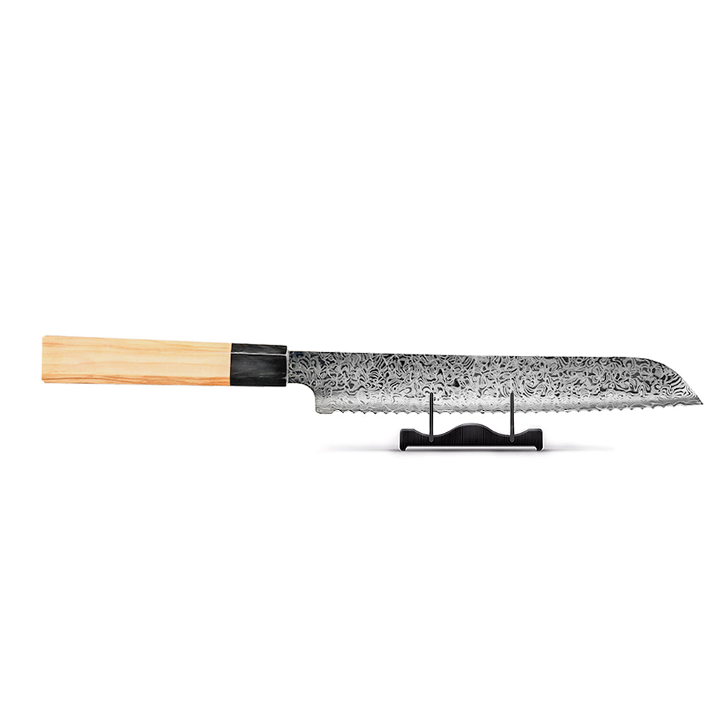 Shinrai Japan - Takumi Kaza Damascus Bread Knife 20 cm