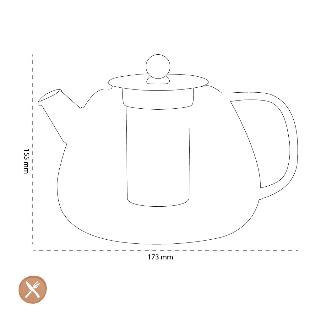 Leonardo - GB/Teapot 1.5l TÈ PER TE