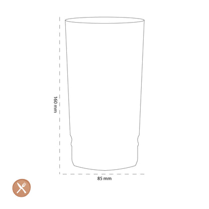 Leonardo - LD Tumbler 530ml CAPRI (4 pcs.)