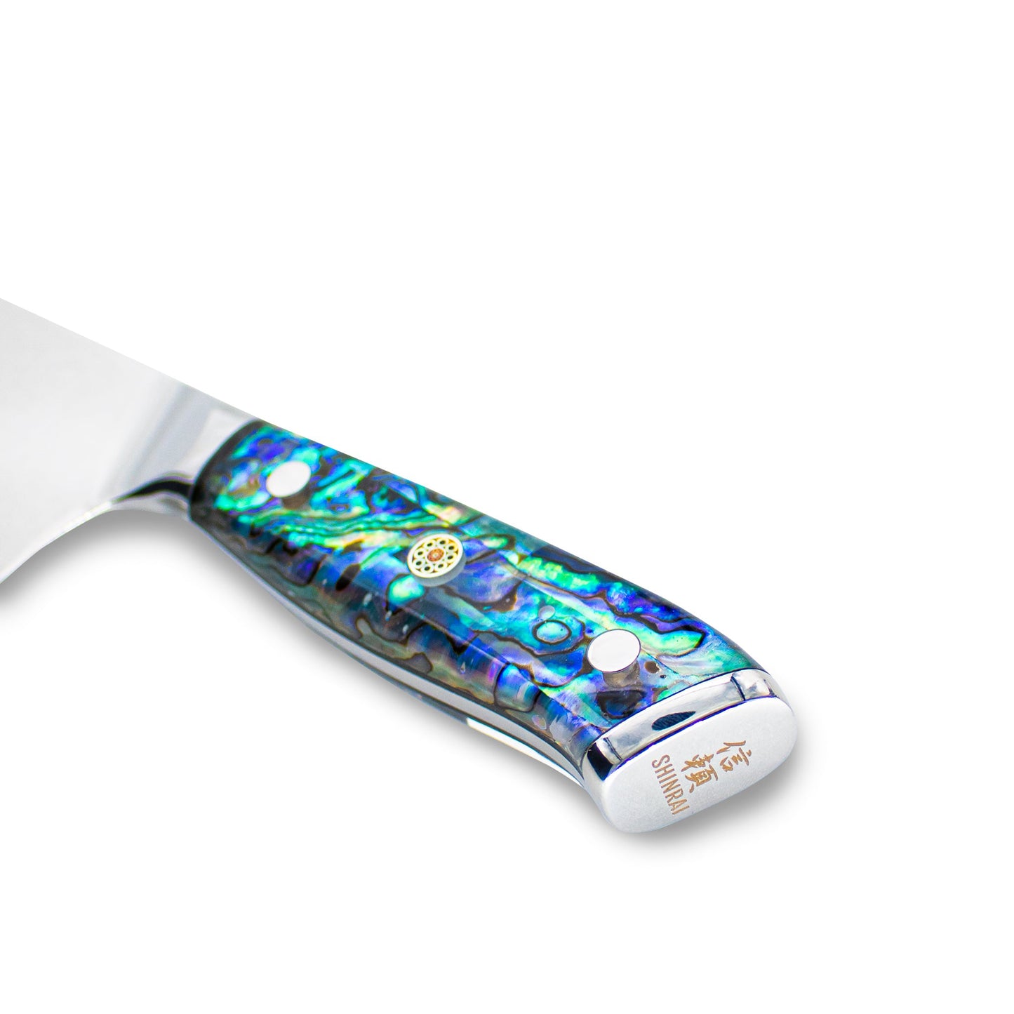 Shinrai Knives - Mother of Pearl Jewels Series 5-piece Damascus Knife Set