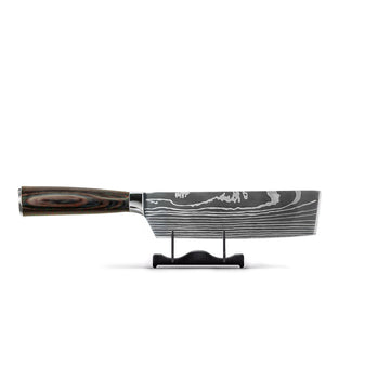 Shinrai Knives - Damascus Print Nakiri knife 18 cm