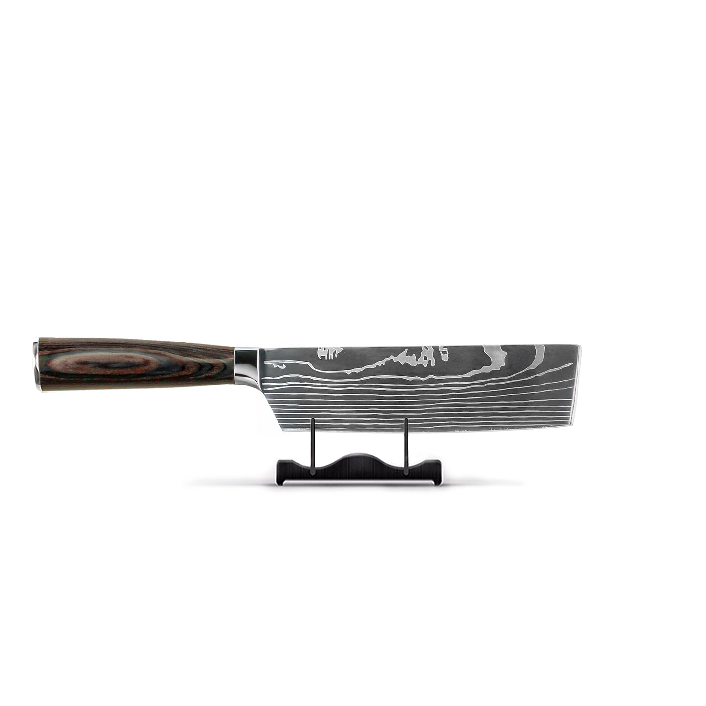 Série d&#39;estampes japonaises Damas - Couteau Nakiri
