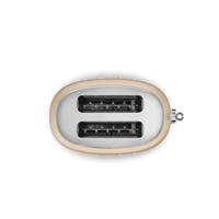 Smeg - Broodrooster | Chamapgne | Toaster 2x2