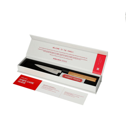 Shinrai Japon - Couteau d&#39;office Takumi Kaza Damas 9 cm