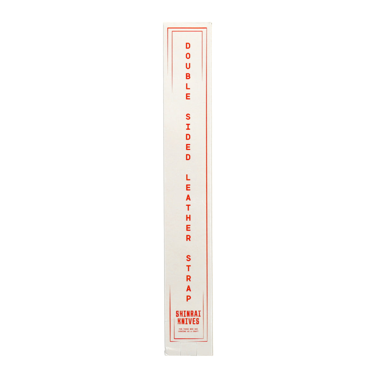 Shinrai Knives - Lame d'affûtage professionnelle double face en cuir