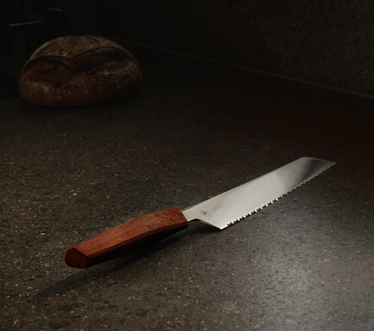 Horl - Bread Knife Walnut - Triple Pro Cut Double-Sided Serrated