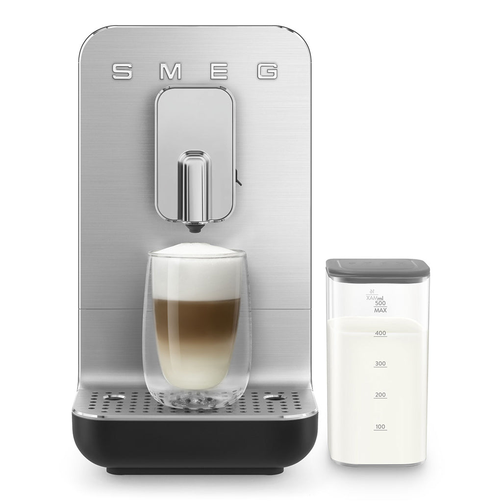 Smeg - Machine à expresso | Blanc mat | Contemporain | Machine à café automatique