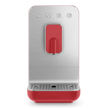 Smeg - Machine à expresso | Rouge | Contemporain | Machine à café automatique