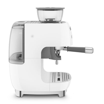 Smeg - Espresso Machine | White | 1950s | Manual espresso machine with integrated bean grinder