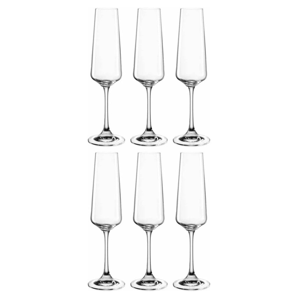 Leonardo - Verres à Champagne PALADINO 220 ml - 6 pièces