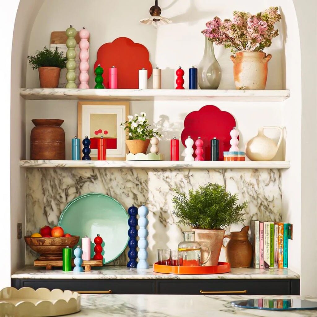 Addison Ross - Bobbin Peper & Zoutmolen Eau De Nil 35 cm Peper/Zoutmolen Addison Ross 