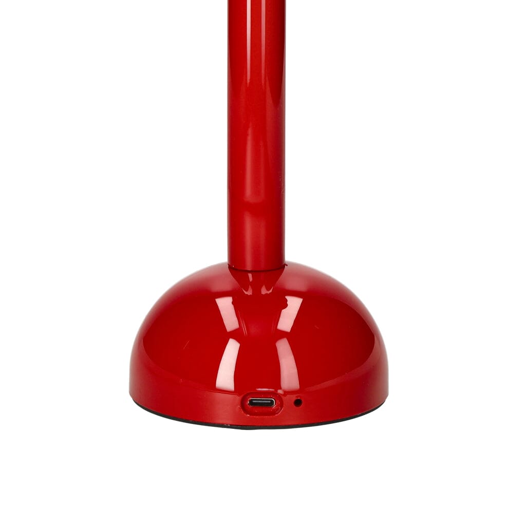 Addison Ross - Scallop Tafellamp LED - Burgundy - 28 cm Tafellamp Addison Ross 