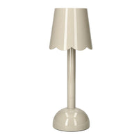 Addison Ross - Scallop Tafellamp LED - Cappuccino - 28 cm Tafellamp Addison Ross 