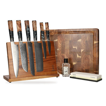 Shinrai Knives - Epoxy Onyx Mega Bundle - All you need