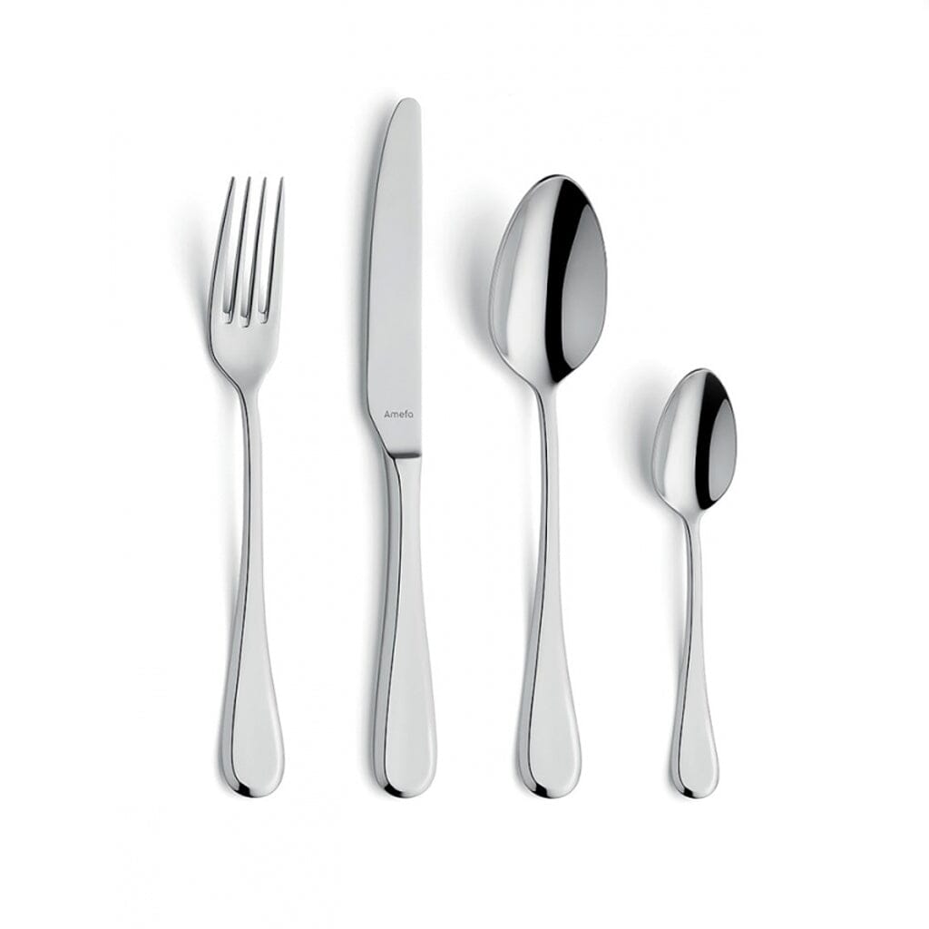 Amefa - Drift 24-pc Cutlery set in wooden canteen Amefa 