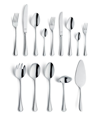 Amefa - Haydn 60-delige Bestekset 6 Personen Hoogglans - Zilverkleurig Bestekset Amefa 