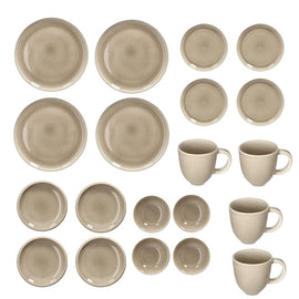 Blomus - Canju Serviesser 4 pers, 20 delig Moonbeam Serviesset Blomus 