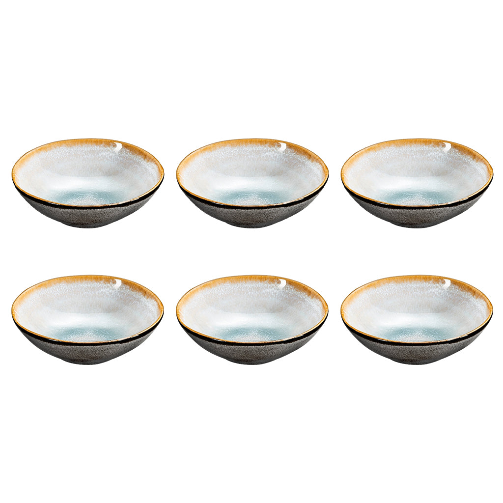 Medard de Noblat - Shadow Aqua Small Bowls 12 cm (set of 6)