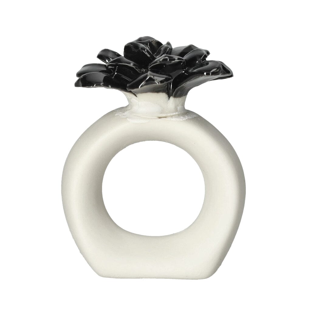 BYON - Servetring Water Lily - Zwart Servetringen BYON 