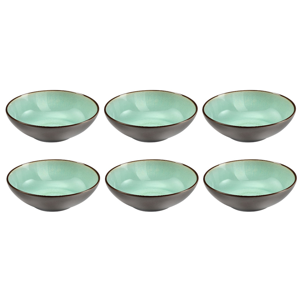 Medard de Noblat - Feeling Jade Pasta plates 18 cm (set of 6)