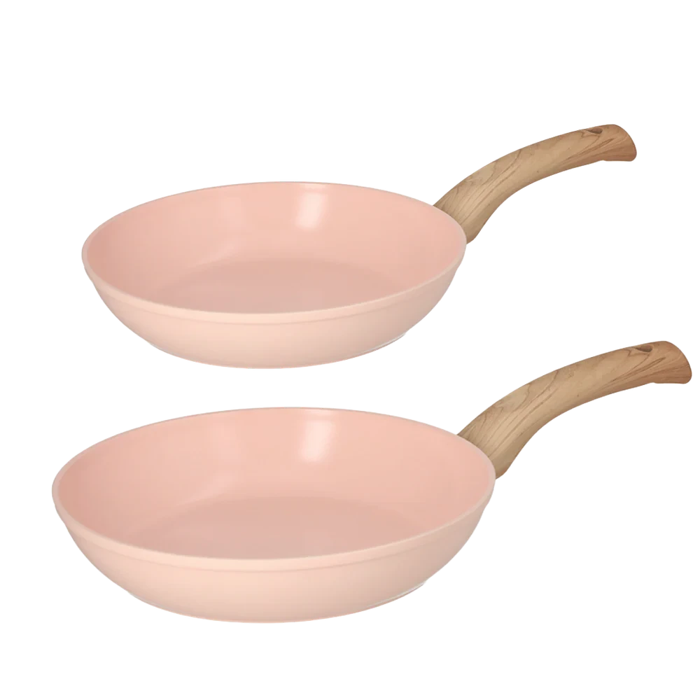Cook & Pan - Blush Koekenpannenset 2-delig Pannenset Cook & Pan 