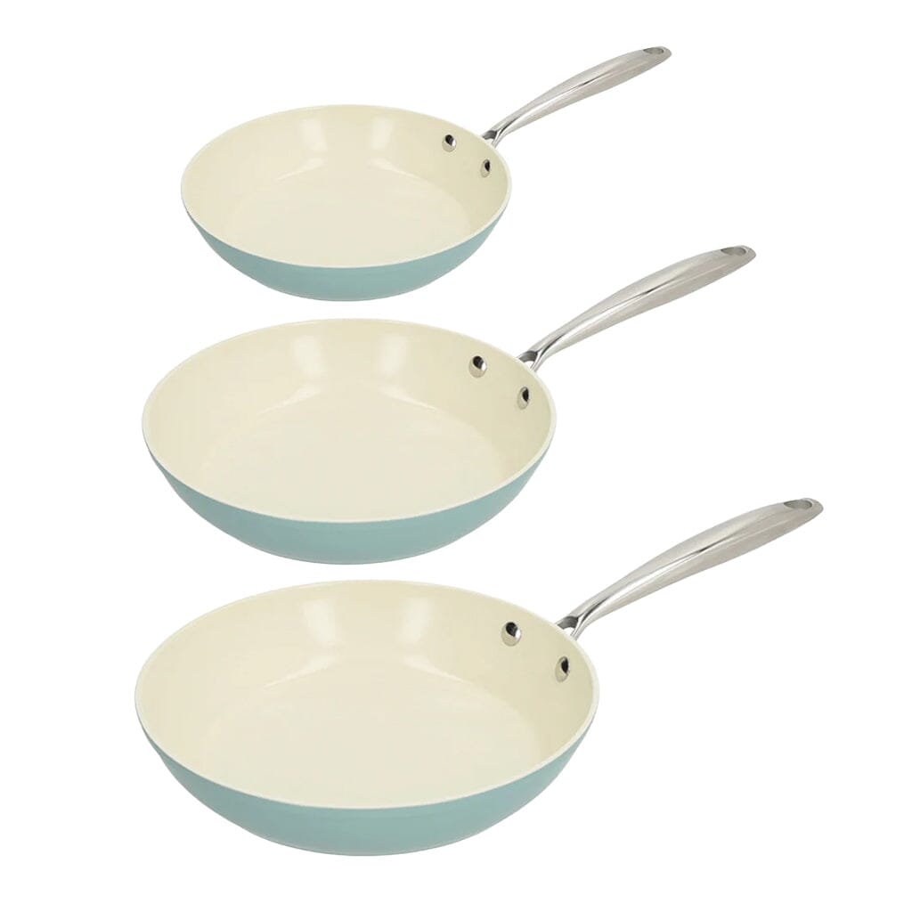 Cook & Pan - Go Blue Koekenpannenset 3-delig Pannenset Cook & Pan 