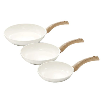 Cook & Pan - Go Ivory Koekenpannenset 3-delig Pannenset Cook & Pan 