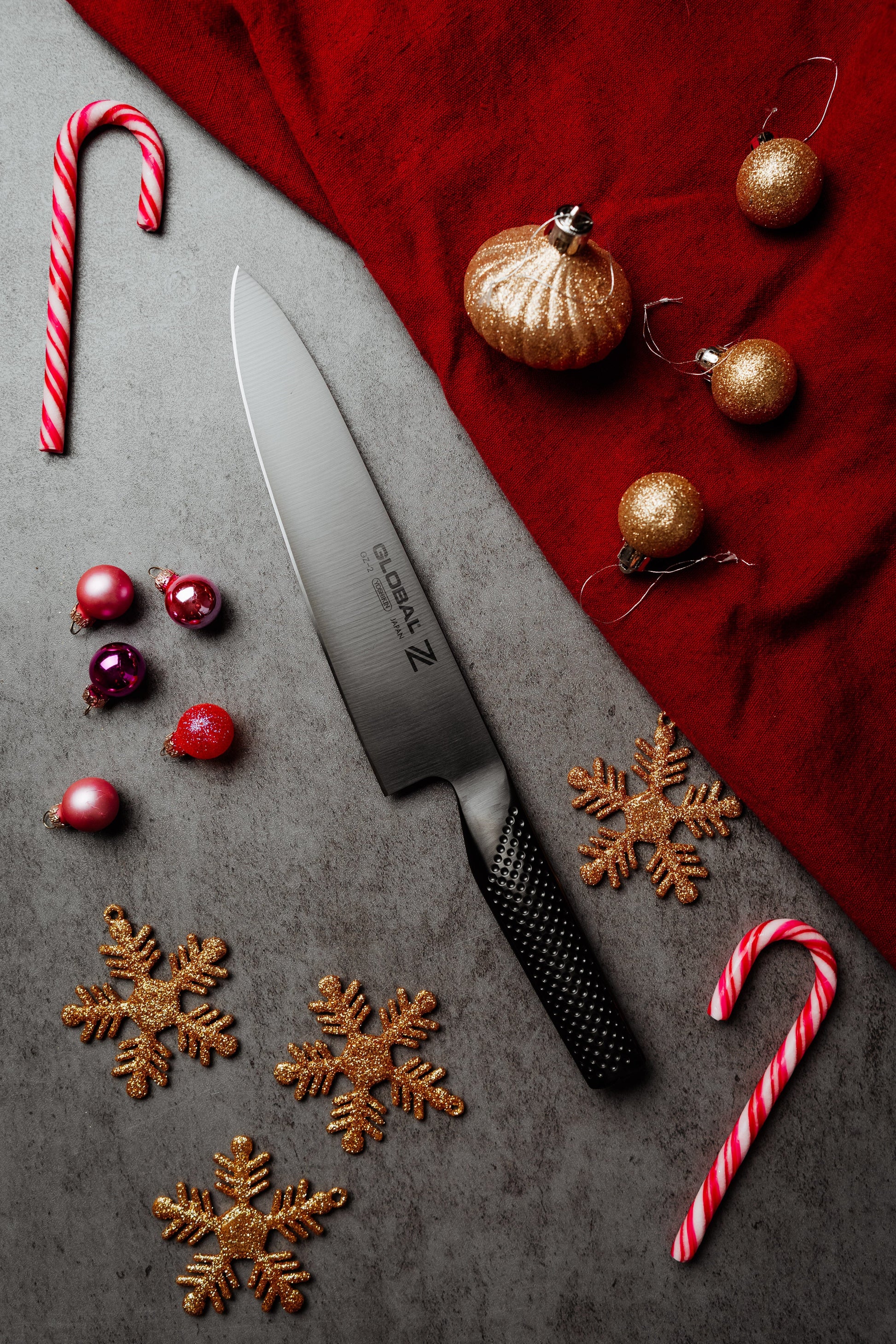 Couteau de chef Global GZ-2 de 20 cm avec revêtement DLC